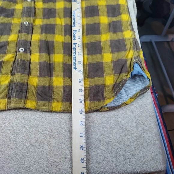 True Grit Men's Size XL Button Up Flanner City Casual Wear - Picture 7 of 9